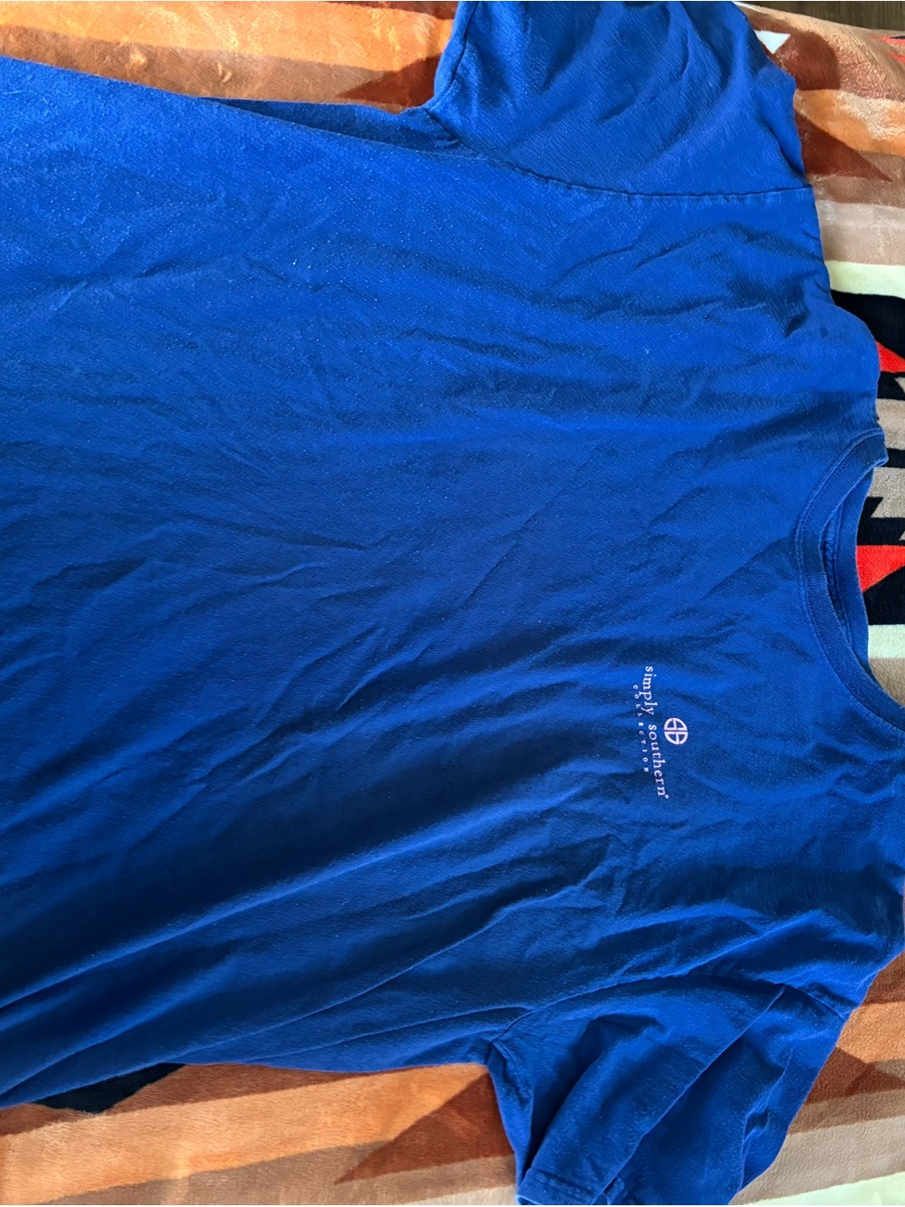 Simply Southern Royal Blue Short Sleeve Crew Tee